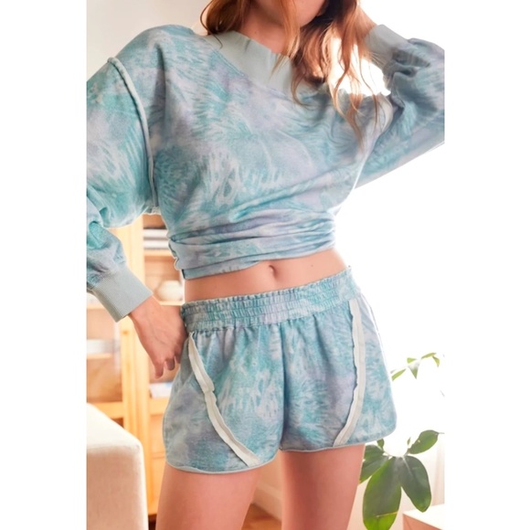 Urban Outfitters Out From Under Seamed Blue Pullover Sweatshirt - Picture 4 of 8